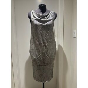 Diane Von Furstenburg | Mettalic Party Dress